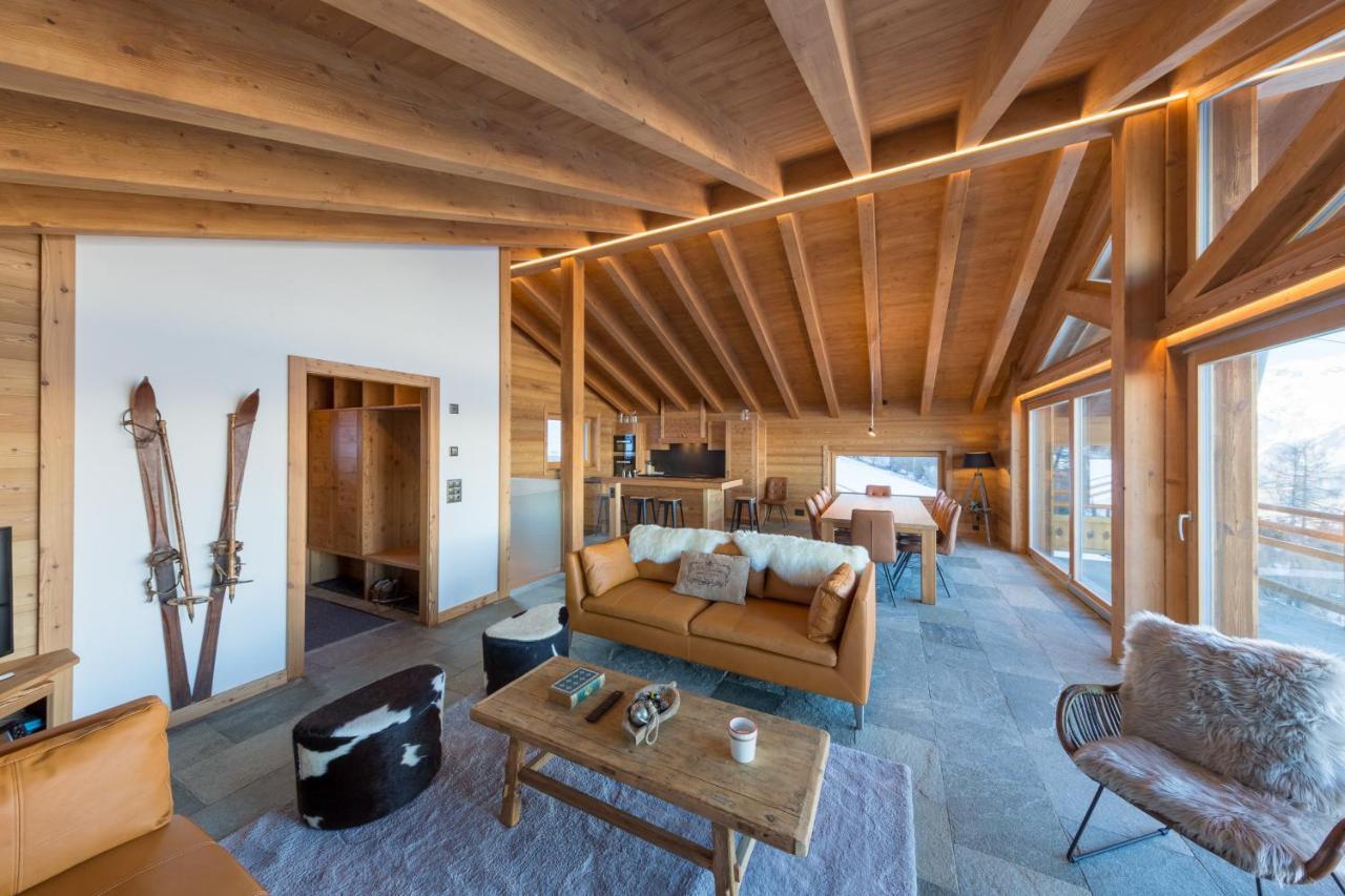 Oak Tree Chalet - On The Ski Slope - Luxury! Nendaz Kültér fotó