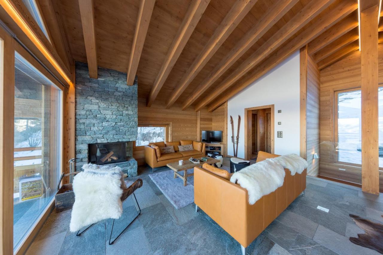 Oak Tree Chalet - On The Ski Slope - Luxury! Nendaz Kültér fotó
