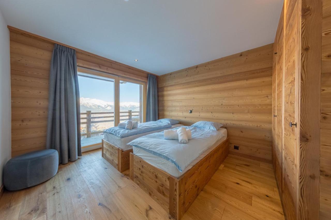 Oak Tree Chalet - On The Ski Slope - Luxury! Nendaz Kültér fotó